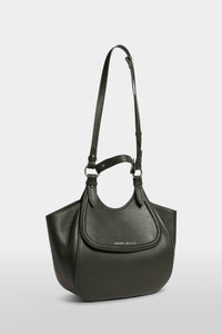 Sac timbora en cuir - Verde