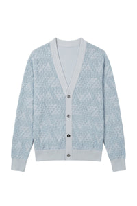 Cardigan à motifs en soie - No color