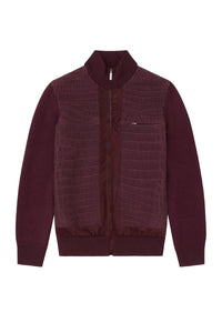 Cardigan en laine - Bordeaux