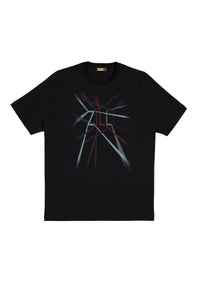 T-shirt à imprimé graphique - Noir
