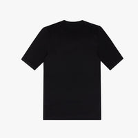 T-shirt à motif géométrique brodé - Noir