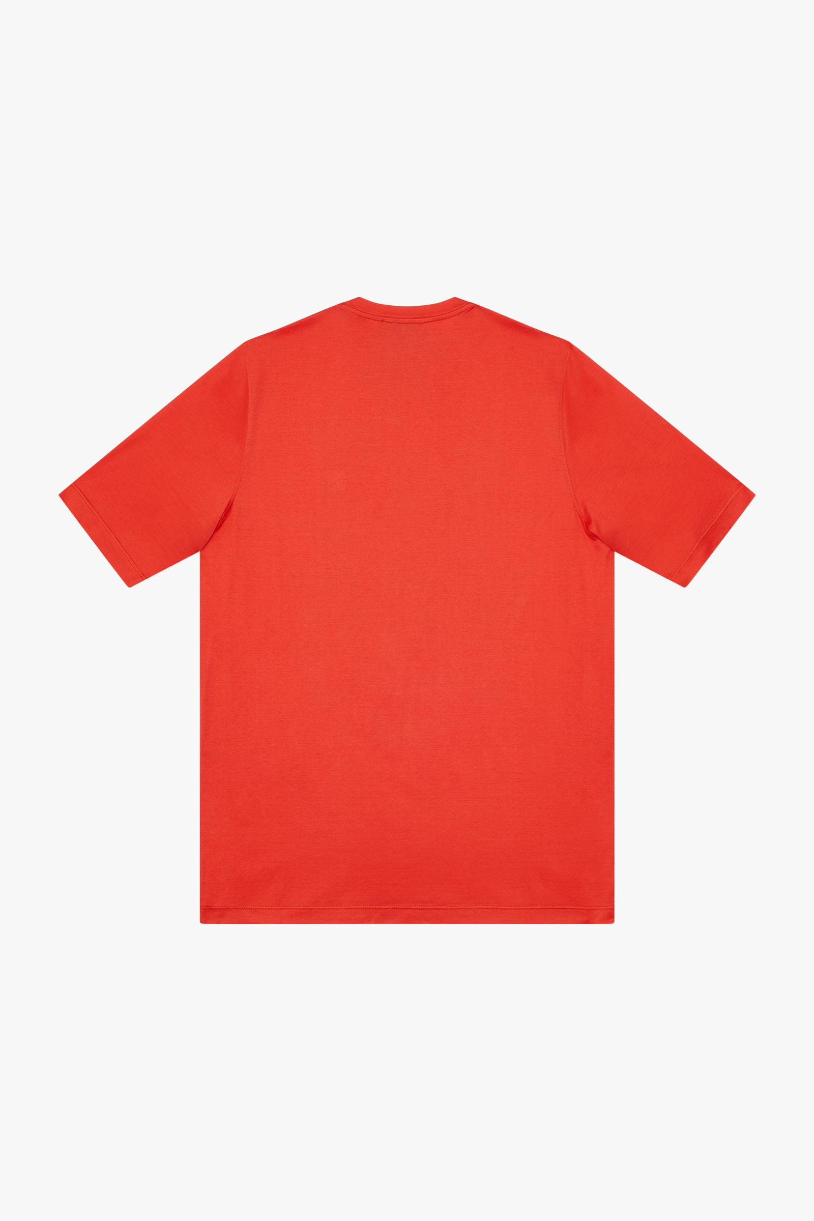 T-shirt à manches courtes avec motif brodé - Orange