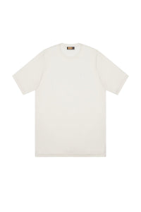 T-shirt à broderie ton sur ton - Beige