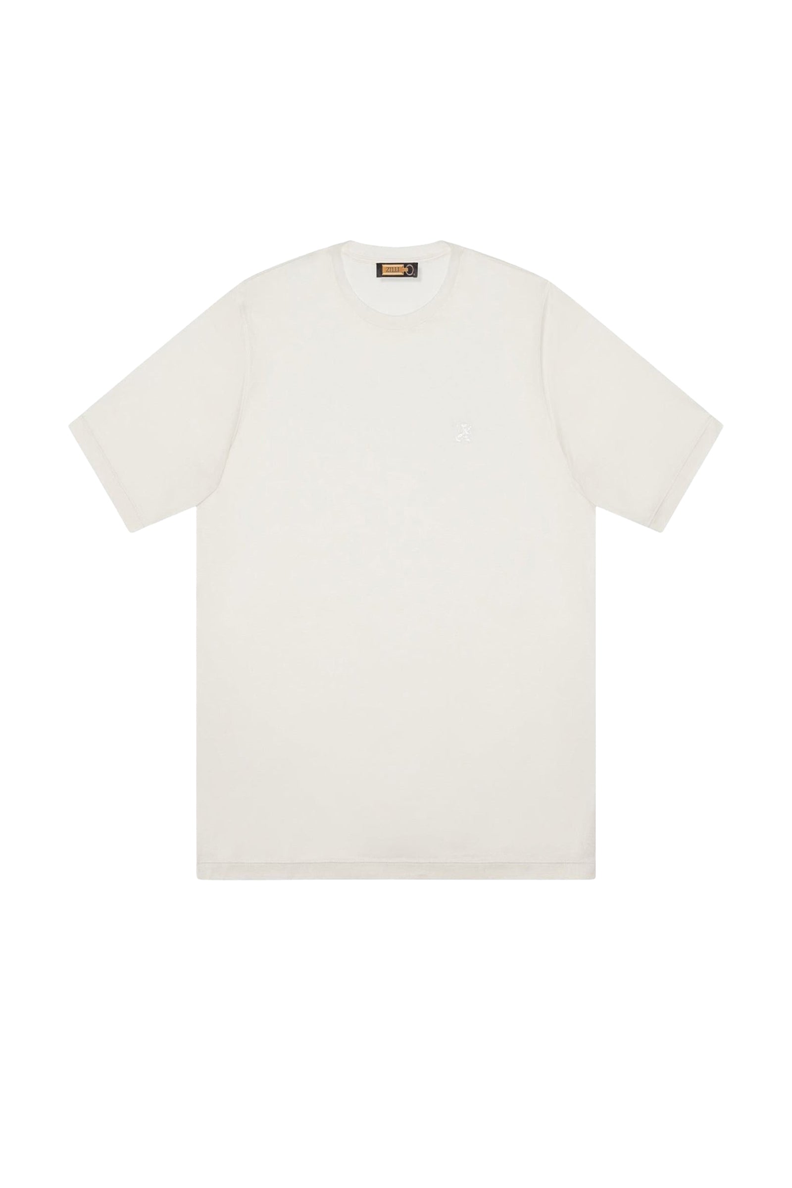 T-shirt à broderie ton sur ton - Beige