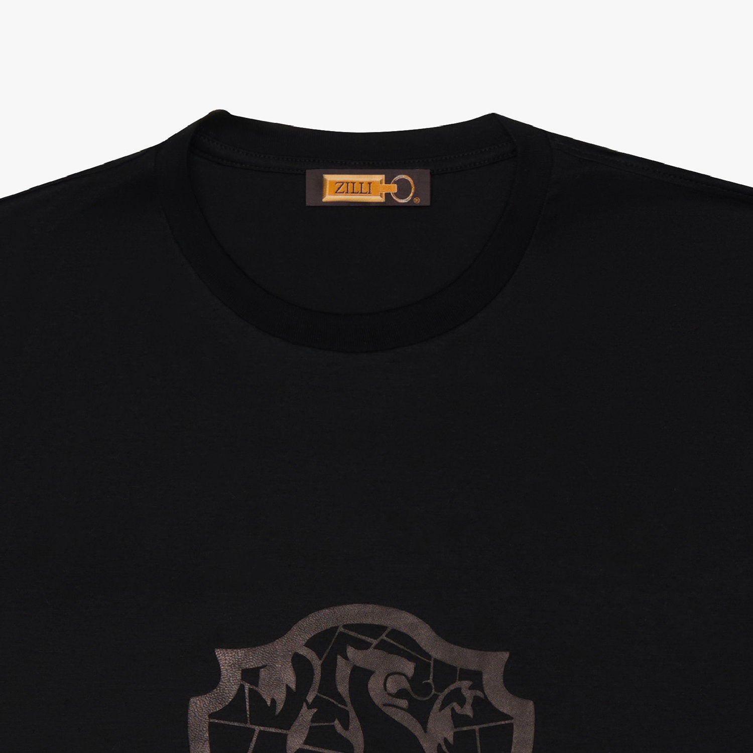 T-shirt à motif imprimé - Noir
