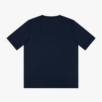 T-shirt à broderie - Bleu