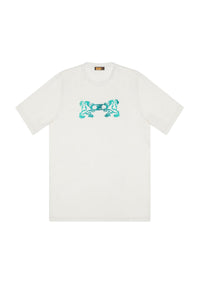T-shirt with embroidery - Ecru