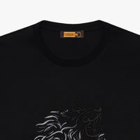 Embroidered T-shirt - Black