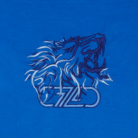 T-shirt à broderie dégradé - Bleu