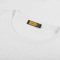 Silk jacquard jumper - White