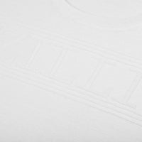 Silk jacquard jumper - White