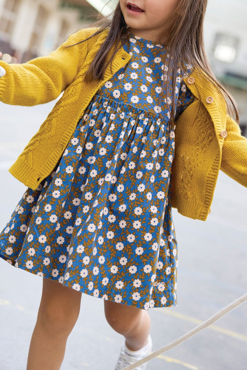 Jaune Rétro // Cardigan Mini B