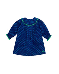 Dada Dress - Pois Bleu