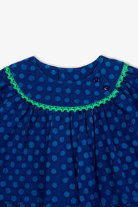 Dada Dress - Pois Bleu
