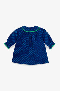 Dada Dress - Pois Bleu