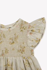 Ella Dress - Print Rose Ancienne