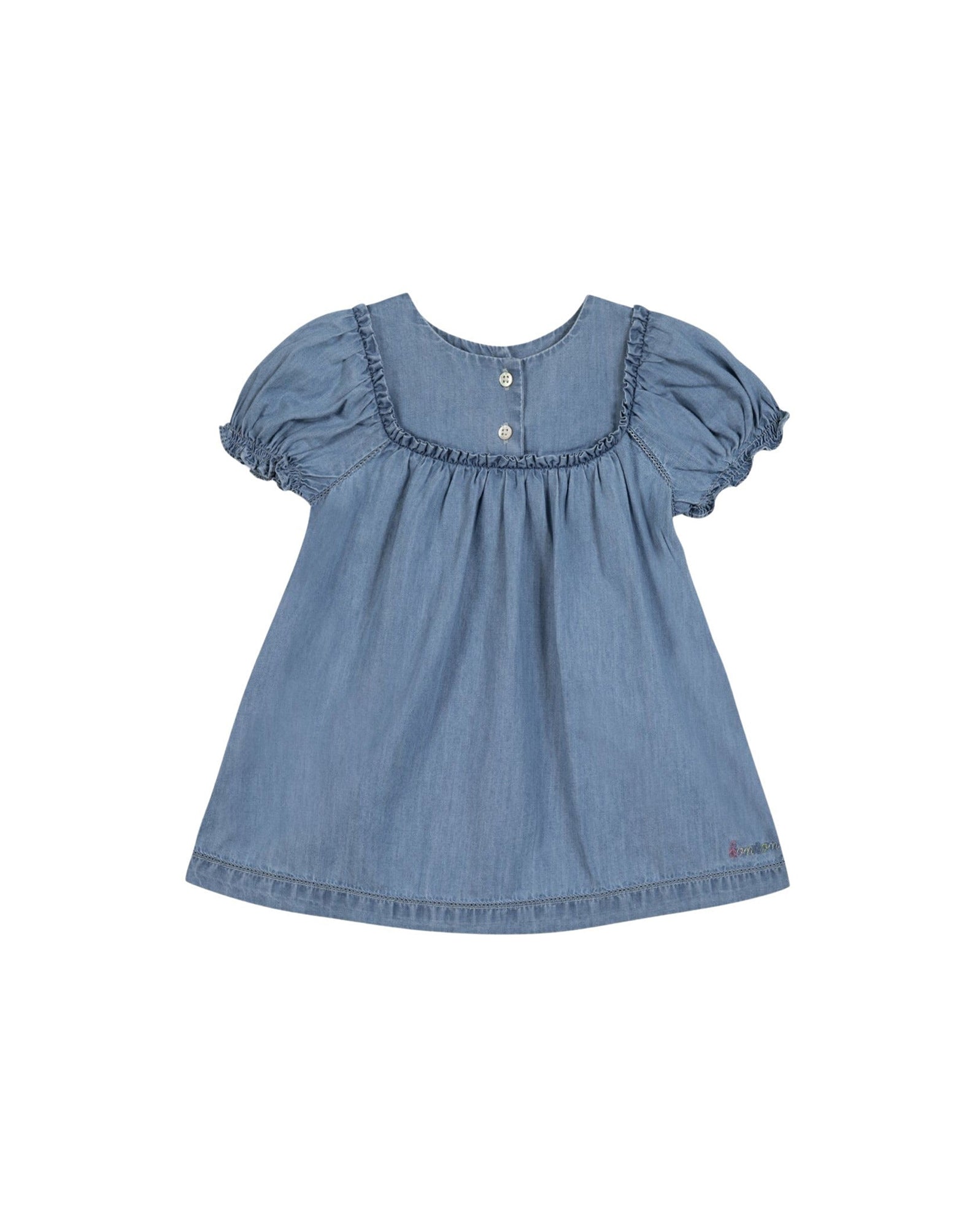 Robe Emma - Chambray Bleu