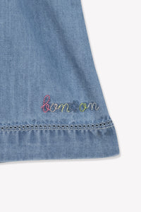 Robe Emma - Chambray Bleu