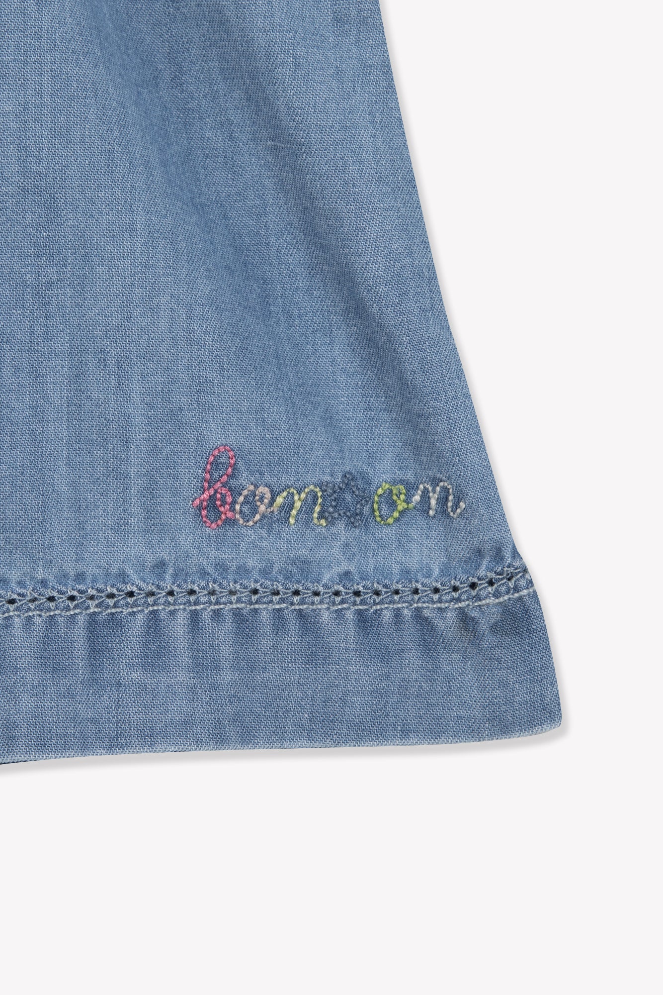 Robe Emma - Chambray Bleu