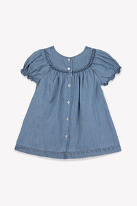 Robe Emma - Chambray Bleu