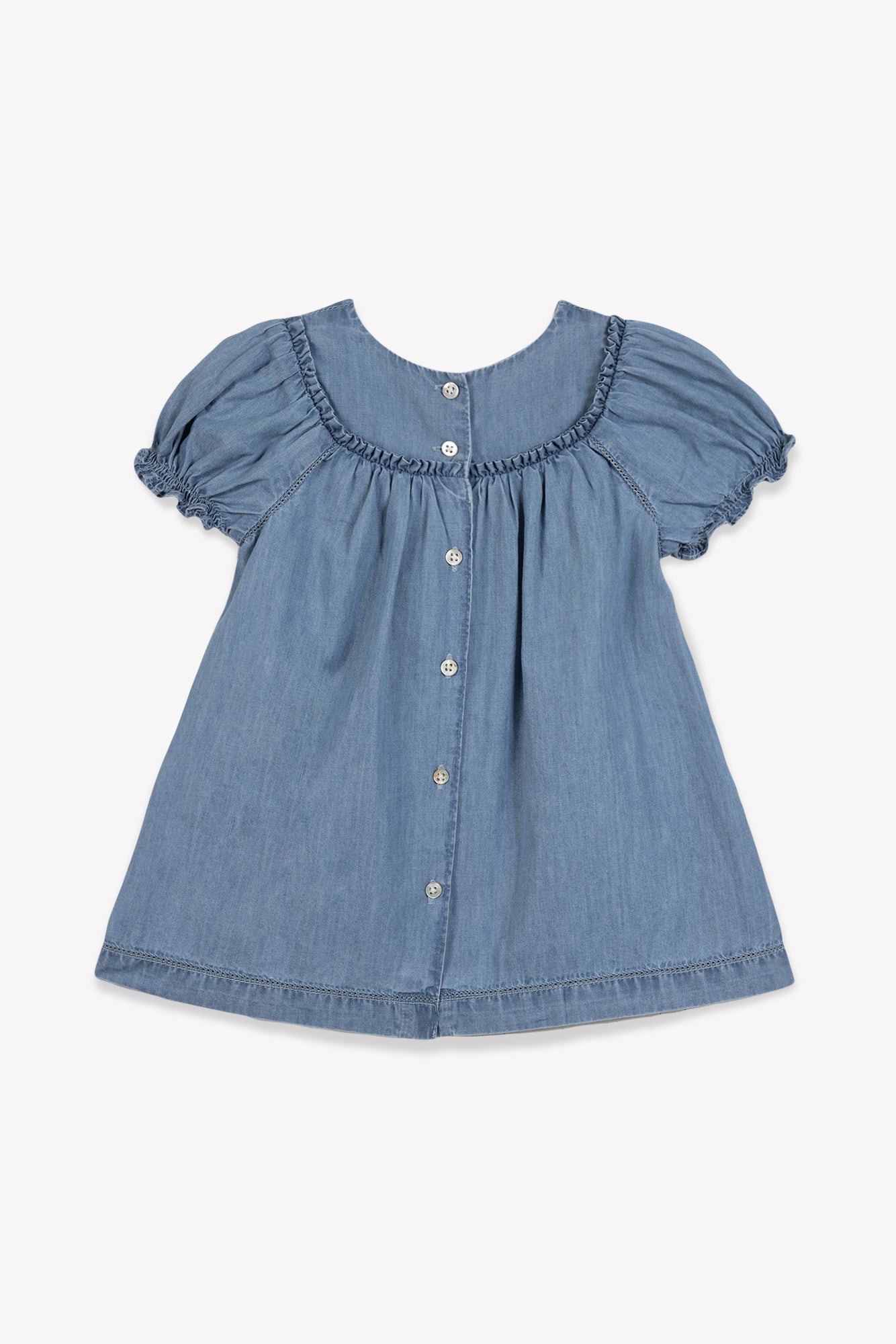 Robe Emma - Chambray Bleu