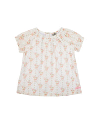 Robe Colombe en coton - Imprimé Antoinette