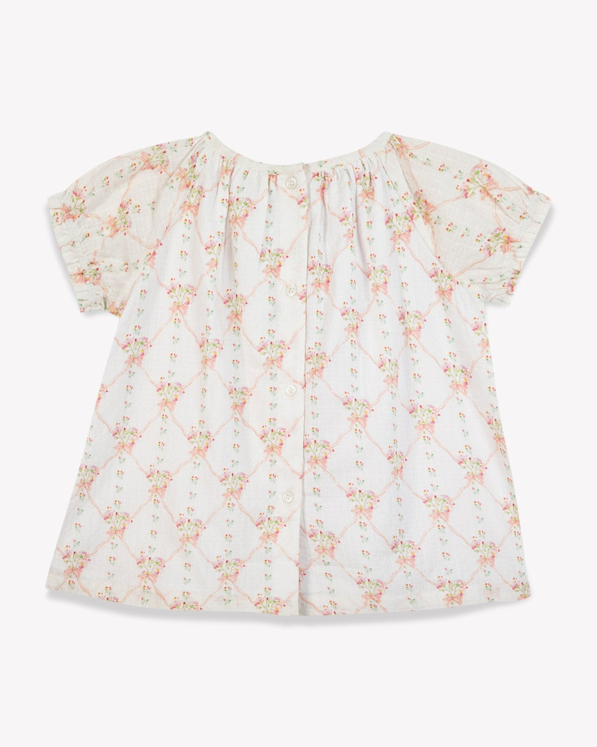 Robe Colombe en coton - Imprimé Antoinette