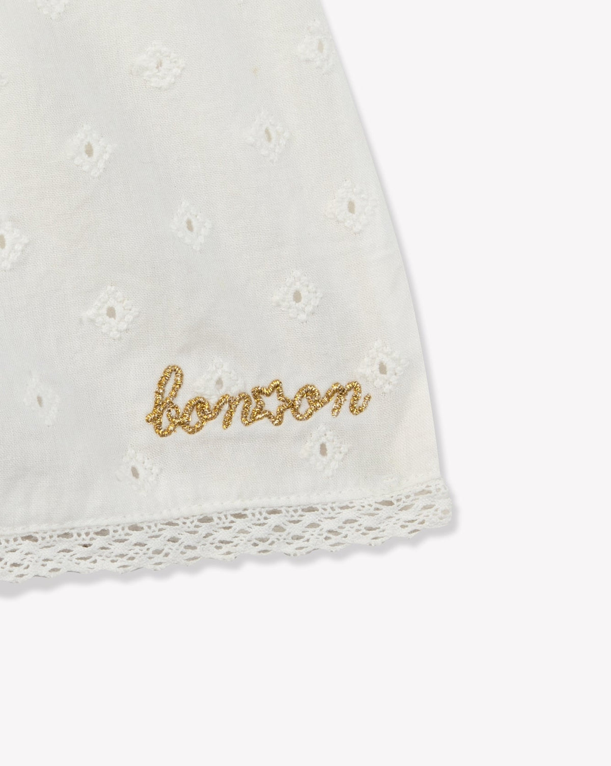 Robe Irena en coton - Blanc Paloma