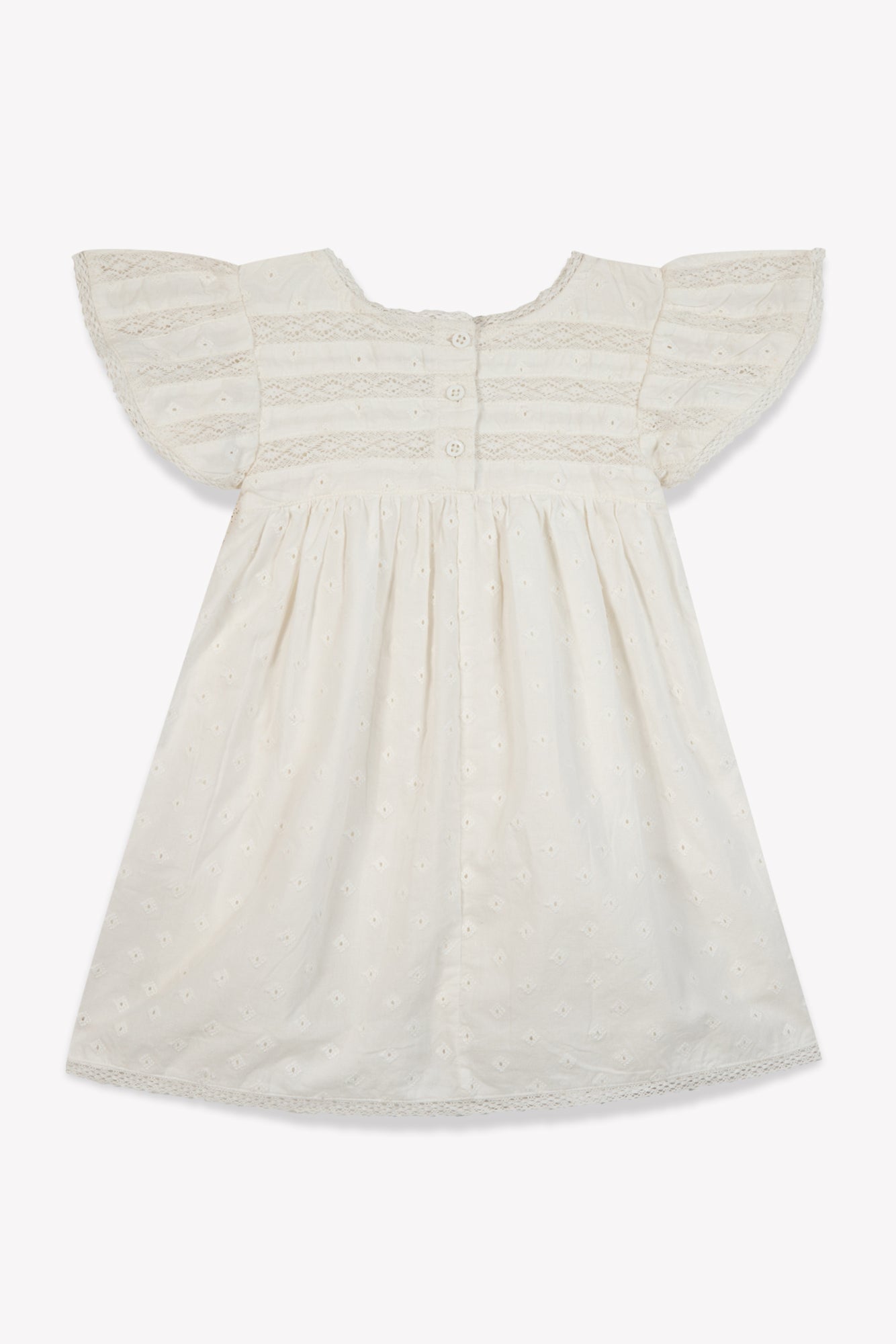 Robe Irena Bébé - Blanc Paloma