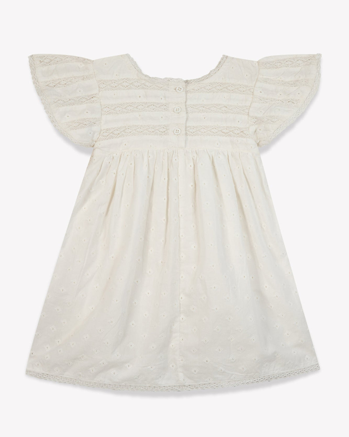 Robe Irena en coton - Blanc Paloma