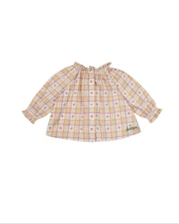 1qty NEW / Polo - Carreau Bouton De Rose