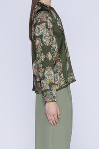 Blouse manches longues - Verde Fantasia