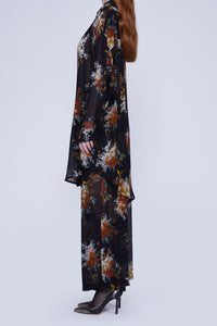LONGUE CHEMISE EN GEORGETTE