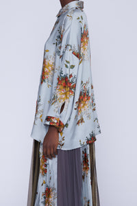 CHEMISE EN VISCOSE AVEC BOUTONS