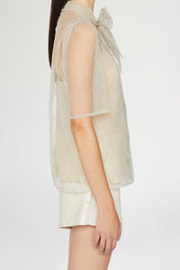 Chemise avec nœud - Grigio Fantasia