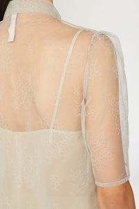 Chemise avec nœud - Grigio Fantasia