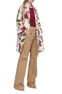 Veste extérieure - Crema Fantasia Bordeaux