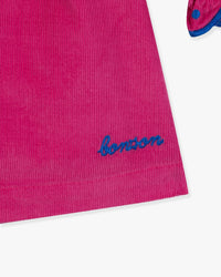 Heidi mini cotton dress - Lollipop Pink
