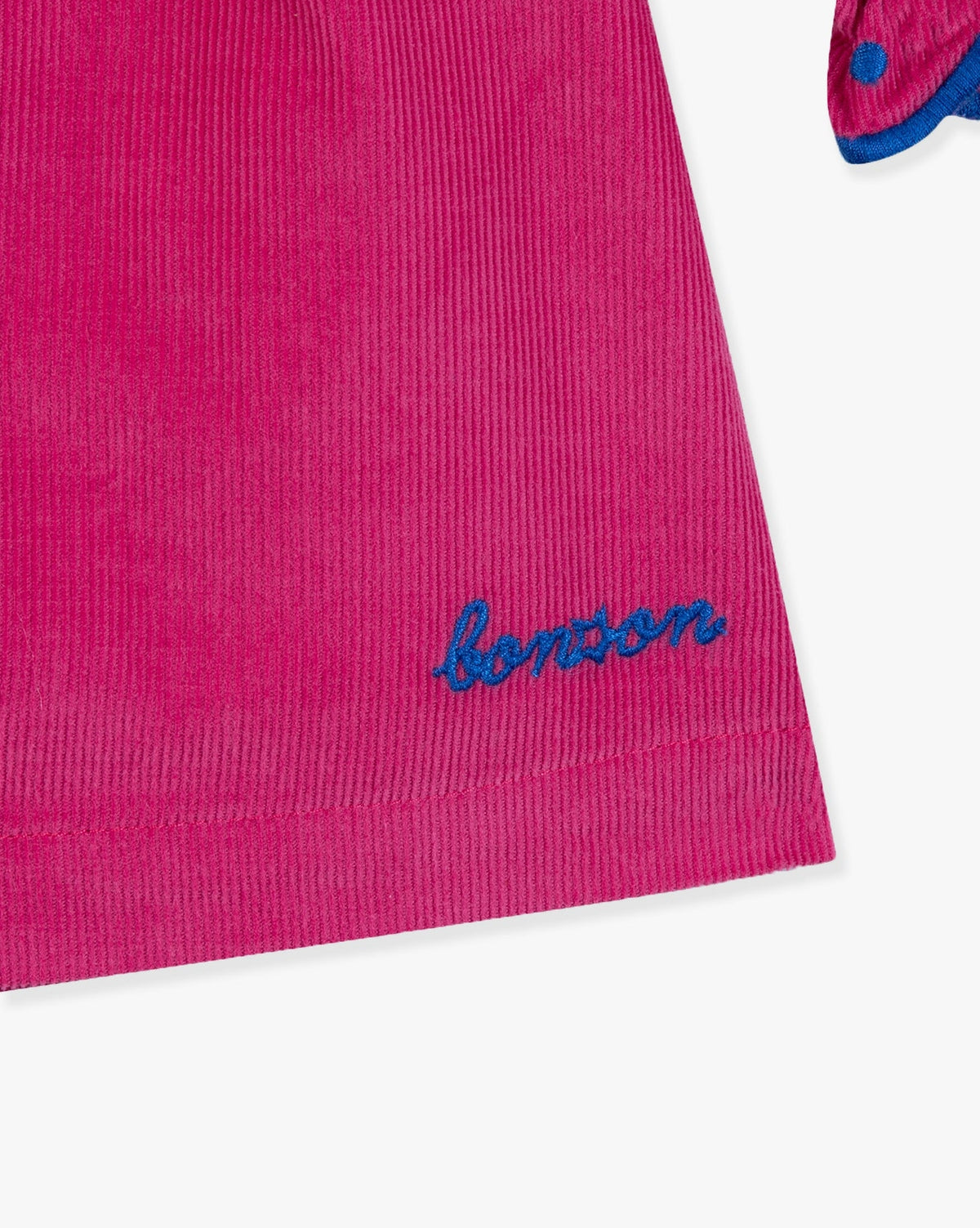 Heidi mini cotton dress - Lollipop Pink