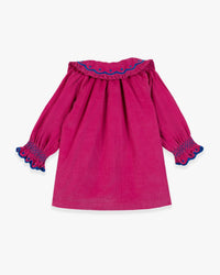 Heidi mini cotton dress - Lollipop Pink