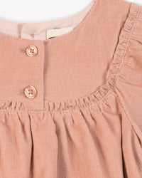 Robe Douceur en coton - Rose Bonton