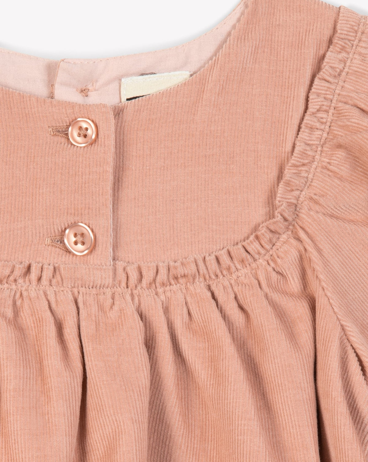 Robe Douceur en coton - Rose Bonton