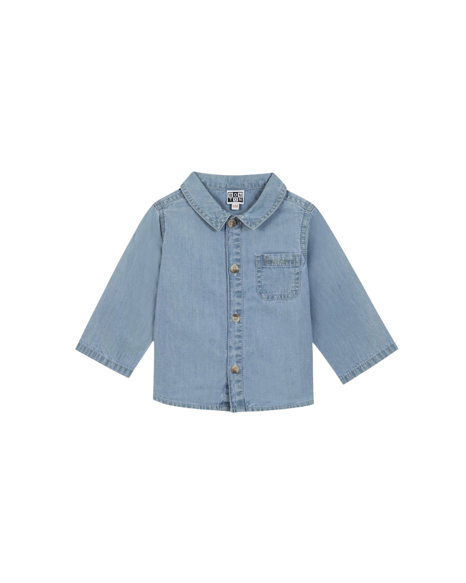 Chemise Pan - Chambray Bleu
