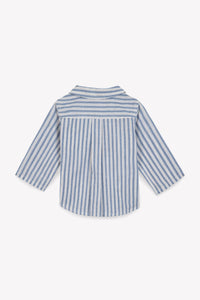 Chemise Pan - Rayure Crème Et Bleu