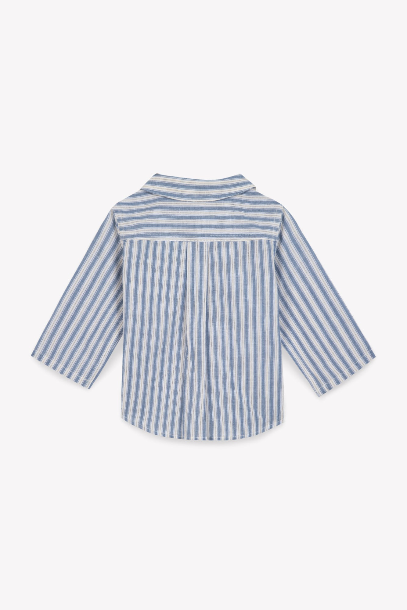 Chemise Pan - Rayure Crème Et Bleu