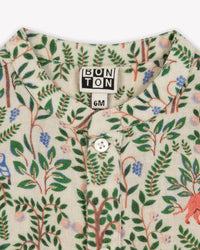 Chemise Gabin Bébé en coton - Imprimé Savane