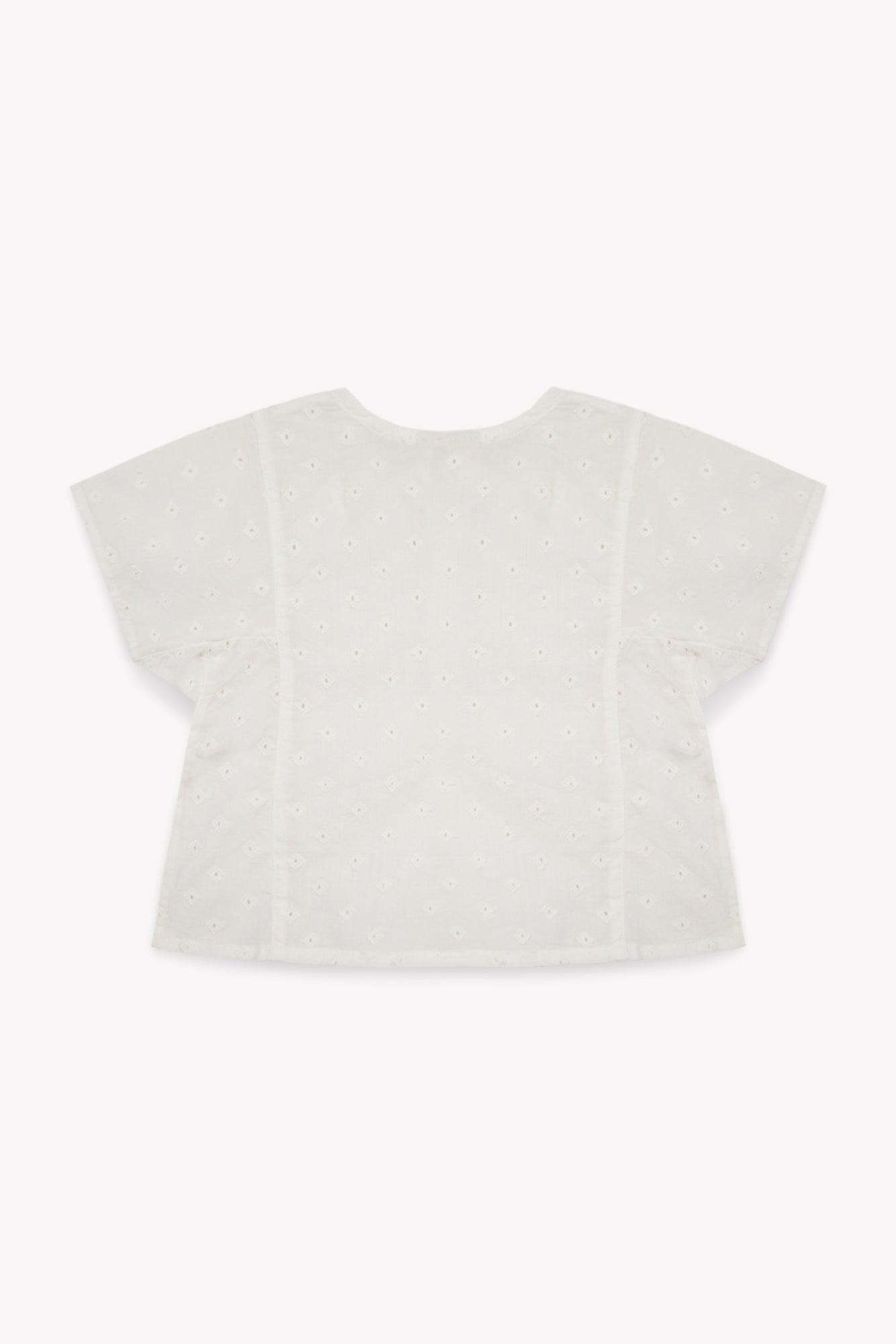 Blouse Kurta Bébé - Blanc Paloma