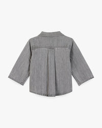 Pan cotton shirt - Grey chambray