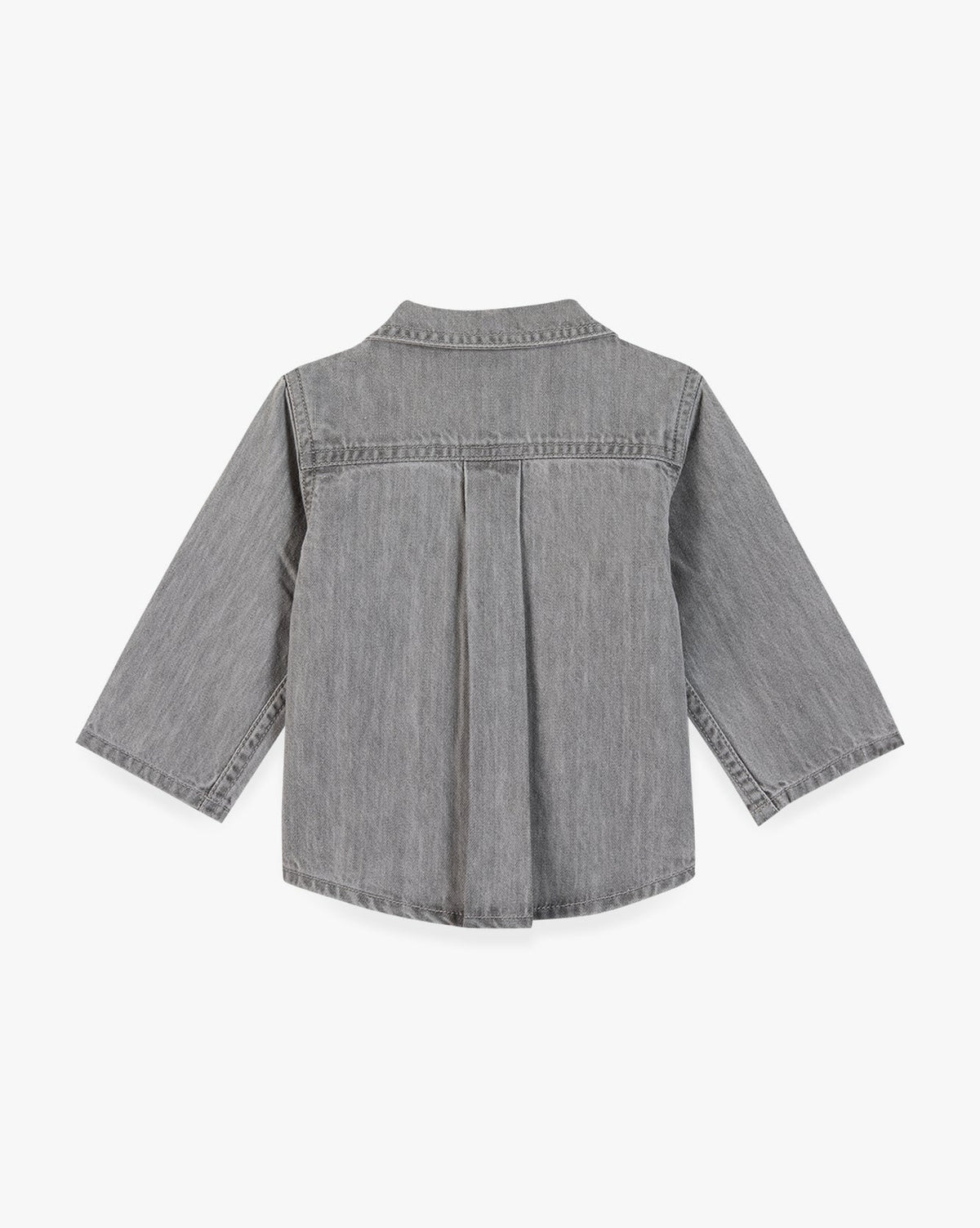 Pan cotton shirt - Grey chambray