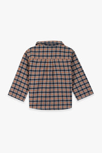 Carreau Gris Orange // Chemise Pan